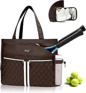 NST Bolsa de ginástica de tênis para mulheres, bolsa de ginástica estilo profissional com compartimento ventilado para sapatos, bolsa de viagem aprovada para viagens durante a noite (roxa)