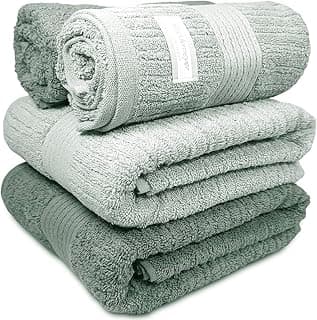Jogo De Banho Gigante Buddemeyer - Toalha Banhão Fio Penteado Canelado - 100% Algodão - Kit 4 Peças (Verde 1871/1836)