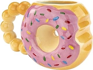 Fairly Odd Novelties Caneca DONUT TOUCH MY COFFEE Fairly Odd Novelties-355 ml em forma de cerâmico, tamanho único, marrom, FON-10288