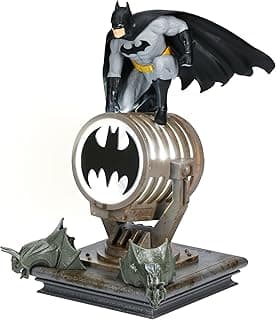 Estatueta do Batman - Luz LED de 68 cm alimentada por USB - Mercadoria oficialmente licenciada pela DC Comics PP6376BM