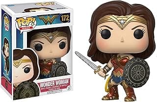 Boneca Movies DC Wonder Woman, Funko Pop