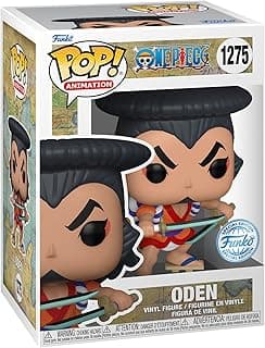 Funko Pop! Animação: Uma peça - Oden - Exclusivo da Amazon - Boneco de vinil colecionável - Ideia de presente - Mercadoria oficial - Brinquedos para crianças e adultos - Fãs de anime - Figura modelo para colecionadores e exibição