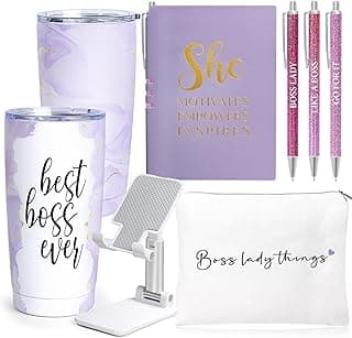 Presentes de chefe para mulheres, presentes de Natal para chefe feminino, presentes de melhor chefe para mulheres presentes de dia do chefe presentes engraçados de agradecimento presentes de