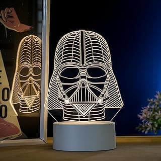 PopLumos - Luminária led 3d, abajur de mesa,star wars, darth vader