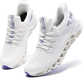 Tênis esportivo feminino para caminhada, moderno, casual, esportivo, tênis de corrida, A069, branco, roxo, 10