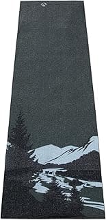 AURORAE Tapete de ioga clássico/impresso extra grosso e longo. Colônia antiderrapante incluída