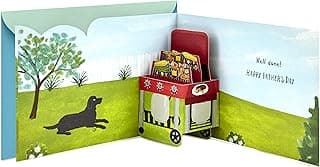 Hallmark Cartão de Dia dos Pais Pop Up Paper Wonder (churrasco)