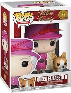 Pop Funko 01 Queen Elizabeth Ii - Royals