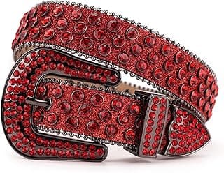 Western Cowgirl Cowboy Cinto de Strass Moda Couro Cravejado Masculino Feminino Cintos Para Calças Jeans