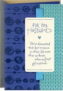 Hallmark Cartão de Dia dos Pais para Marido (Beautiful Tomorrows)