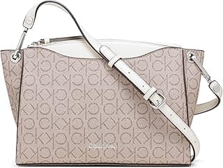 Bolsa transversal com zíper superior granada Garnet Top Zip Crossbody Calvin Kleinfeminino