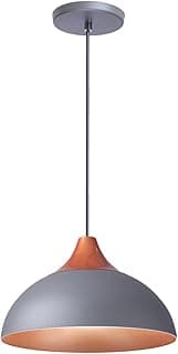 Pendente Lustre Luminária Panama Cinza