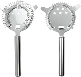 COADOR STRAINER PROFISSIONAL De Gelo Em Aço Inoxidável Acessório Para Drinks Bar Barman E Bartender Peneira E Filtro Para Bebidas Coquetéis Linha PREMIUM SYANG