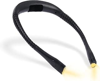 Luz de livro, luz de leitura de 3 cores e 9 brilho, luz de pescoço dobrável, lâmpada recarregável de 80 horas, luz de livro perfeita para ler na cama, tricô, acampamento, presentes para