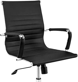 Cadeira Escritório Brun Charles Eames Diretor Giratória Aço