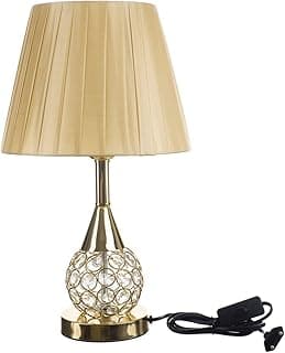 Abajur Luminária Quarto Sala Criado Mudo Cristal / ABJ503