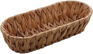 LYOR - Cesta de Fibra Natural 43,5cm x 15cm x 8cm