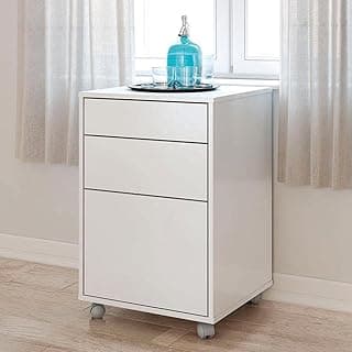 Gaveteiro New York Branco 3 Gavetas