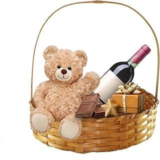 5 Cestas De Bambu 30cm Café Da Manhã Presentes Fraldeira