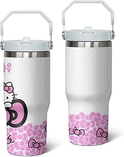 Copo para adultos garrafa de água copos de parede dupla para crianças 850 g caneca de café rosa material gato copo isolado presentes para meninas mulheres