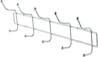 Ordene - Cabide de Metal com 5 Ganchos para Parede, Linha My Closet