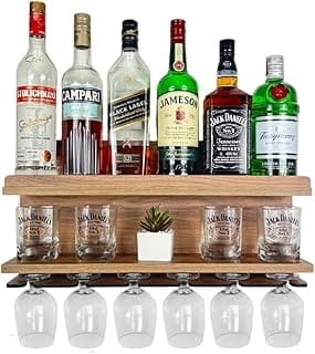 Bar de Parede Para Sala Compacto Porta Copos Porta Taças IM