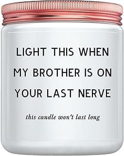 Presentes engraçados de irmã na lei para as melhores ideias de de cunhada - presentes de casamento de Natal para a futura cunhada vela lavanda