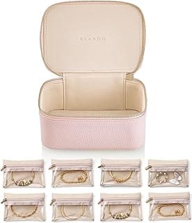 Vlando Pequeno armazenamento de joias para viagens