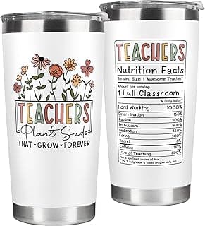 Presentes de agradecimento ao professor - presentes para professores para mulheres - Semana de agradecimento dos professores, volta às aulas, presente de aniversário - Ideias de presente de