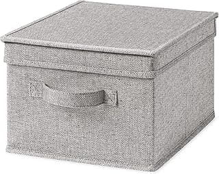 Whitmor Caixa de armazenamento com tampa